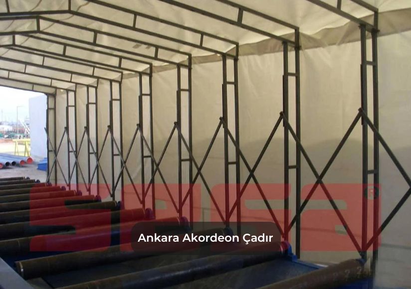 Akordeon Raylı Çadır